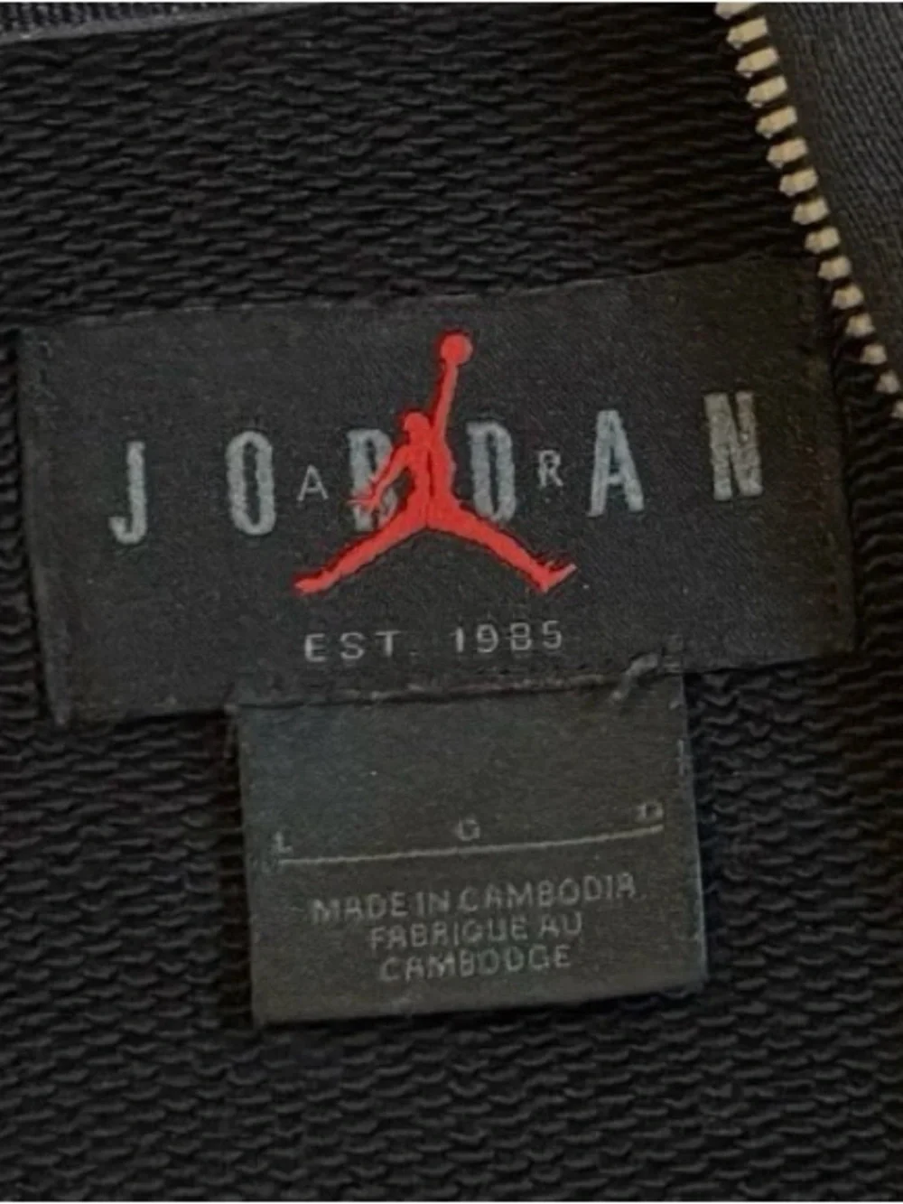 Air Jordan x Cactus Jack Black Full-Zip Hoodie